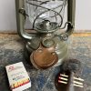 Luciferhouder voor Feuerhand stormlamp - donkerbruin leer