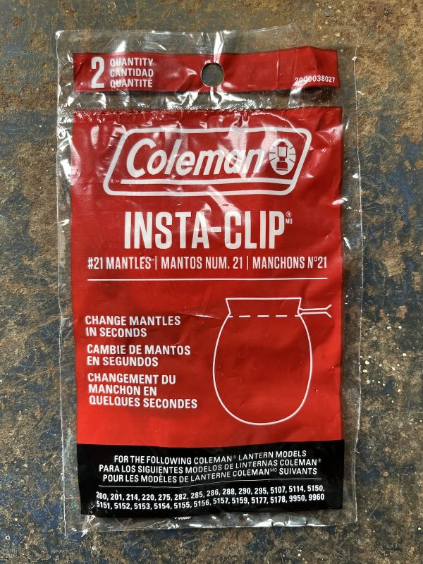 Coleman-#21-Insta-Clip-2stuks Coleman Insta-Clip gloeikous #21 (2 stuks)