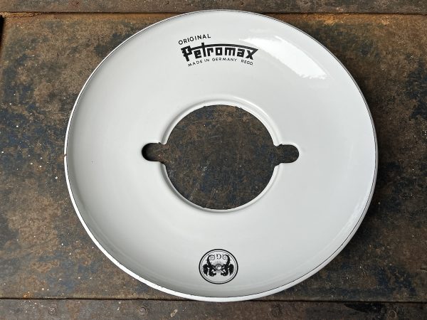 Petromax HK 250 druklamp emaille reflectorscherm / reflectiescherm