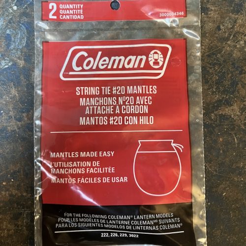 Coleman gloeikous #20 (2 stuks)