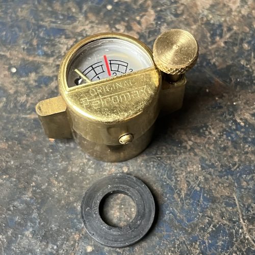 Petromax Manometer Messing