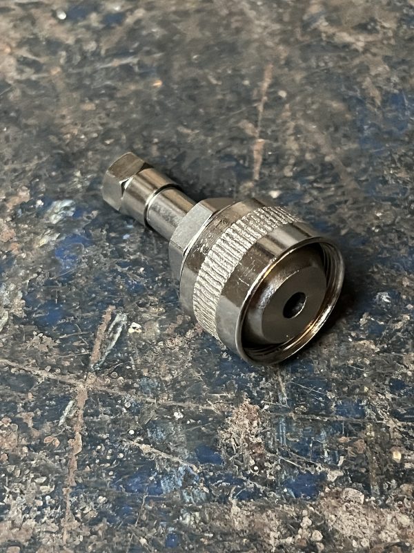 Petromax HK pomp adaptor Chrome