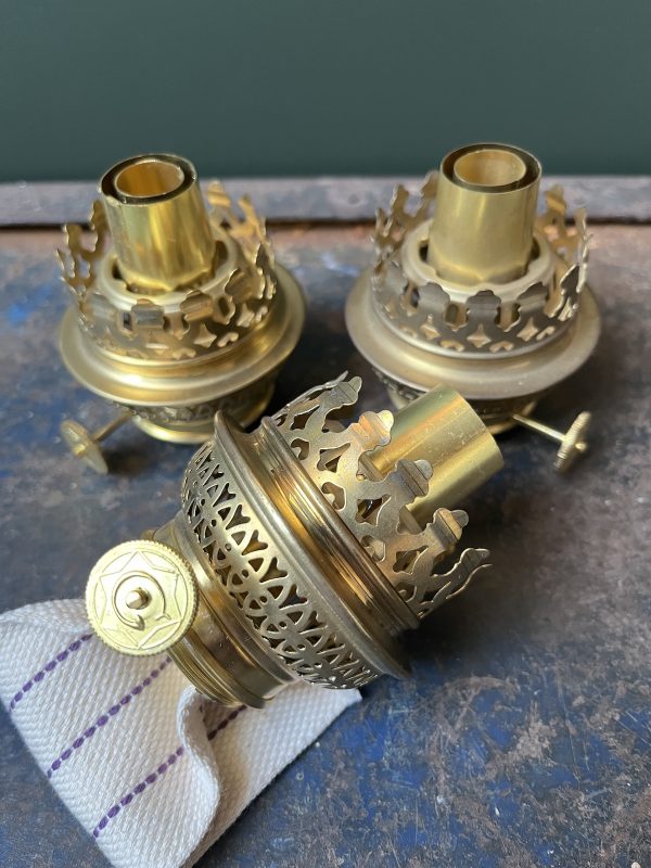 Kosmosbrander messing 14 ligne met katoen