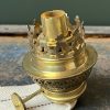 Messing kosmos brander 10 ligne met katoen