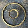 Kapdrager messing 15 cm op 10 ligne